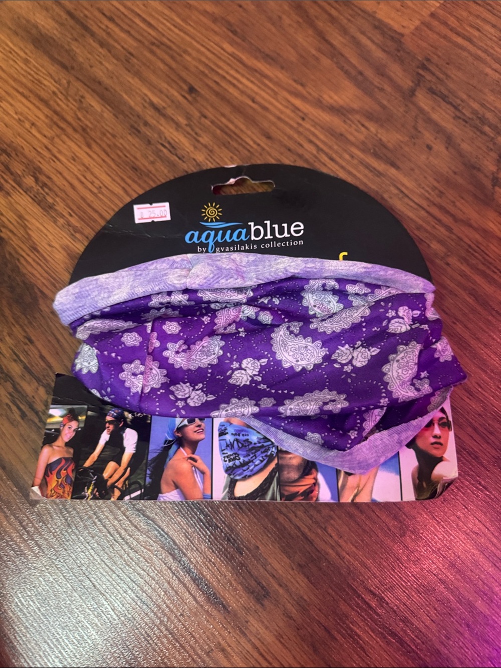Multipurpose Purple Paisley Band C2.B1.M